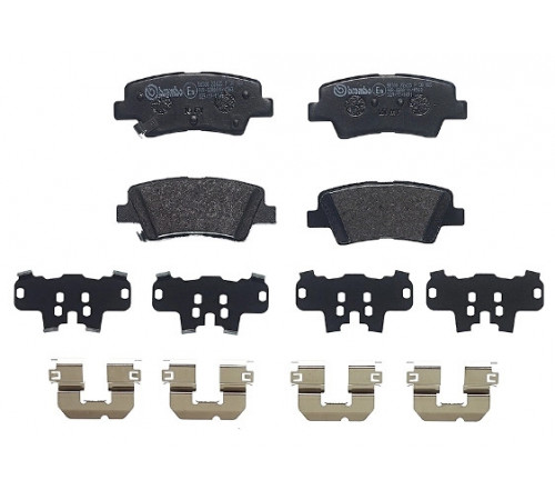 Комплект гальмівних накладок, дискове гальмо P 30 103 BREMBO