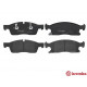 Комплект гальмівних накладок, дискове гальмо P 37 017 BREMBO