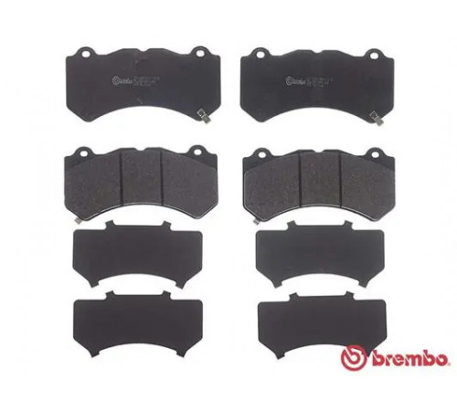Комплект гальмівних накладок, дискове гальмо P 37 018 BREMBO