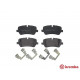 Комплект гальмівних накладок, дискове гальмо P 44 021 BREMBO