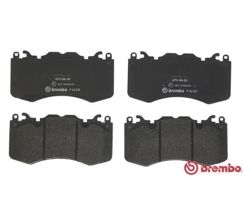 Комплект гальмівних накладок, дискове гальмо P 44 023 BREMBO