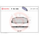 Комплект гальмівних накладок, дискове гальмо P 49 036 BREMBO