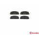 Комплект гальмівних накладок, дискове гальмо P 49 036 BREMBO