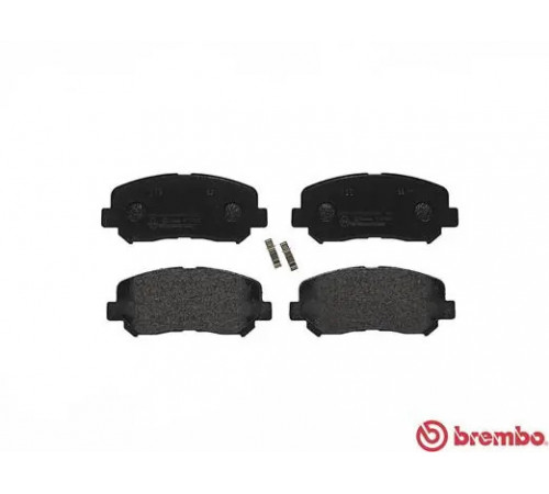 Комплект гальмівних накладок, дискове гальмо P 49 045 BREMBO