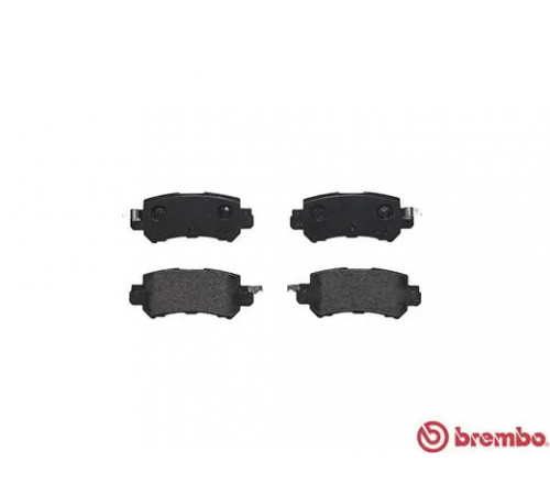 Комплект гальмівних накладок, дискове гальмо P 49 047 BREMBO