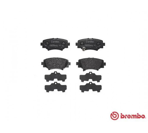 Комплект гальмівних накладок, дискове гальмо P 49 049 BREMBO