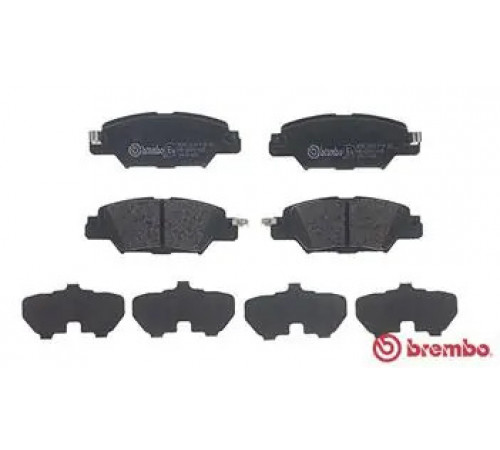 Комплект гальмівних накладок, дискове гальмо P 49 053 BREMBO