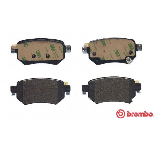 Комплект гальмівних накладок, дискове гальмо P 49 059 BREMBO