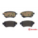 Комплект гальмівних накладок, дискове гальмо P 49 059 BREMBO