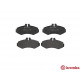 Комплект гальмівних накладок, дискове гальмо P 50 031 BREMBO