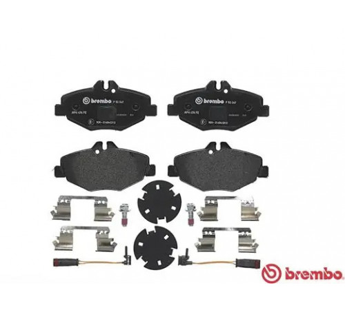 Комплект гальмівних накладок, дискове гальмо P 50 049 BREMBO