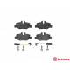 Комплект гальмівних накладок, дискове гальмо P 50 051 BREMBO