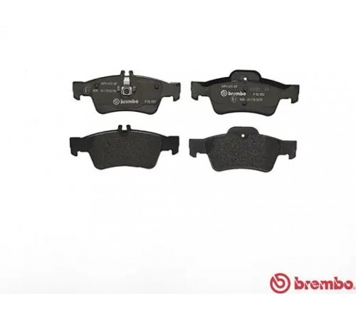 Комплект гальмівних накладок, дискове гальмо P 50 052 BREMBO