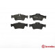 Комплект гальмівних накладок, дискове гальмо P 50 052 BREMBO