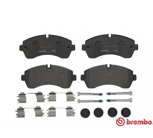 Комплект гальмівних накладок, дискове гальмо P 50 059 BREMBO