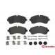 Комплект гальмівних накладок, дискове гальмо P 50 059 BREMBO