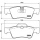 Комплект гальмівних накладок, дискове гальмо P 50 064 BREMBO