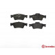 Комплект гальмівних накладок, дискове гальмо P 50 064 BREMBO