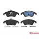 Комплект гальмівних накладок, дискове гальмо P 50 069 BREMBO