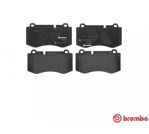Комплект гальмівних накладок, дискове гальмо P 50 074 BREMBO