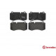 Комплект гальмівних накладок, дискове гальмо P 50 074 BREMBO