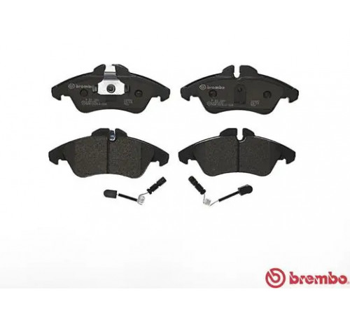 Комплект гальмівних накладок, дискове гальмо P 50 080 BREMBO
