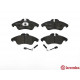 Комплект гальмівних накладок, дискове гальмо P 50 080 BREMBO