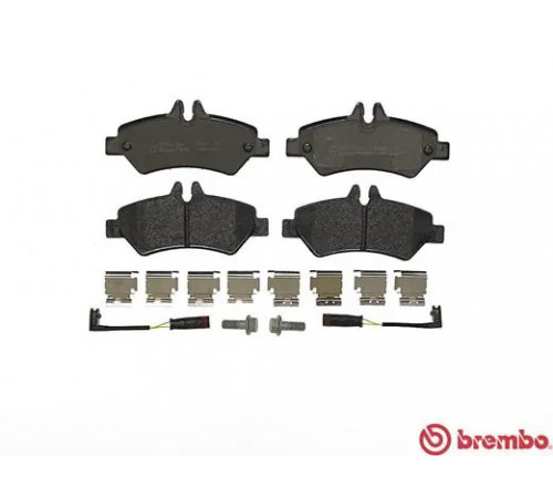Комплект гальмівних накладок, дискове гальмо P 50 084 BREMBO