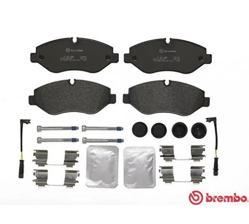 Комплект гальмівних накладок, дискове гальмо P 50 085 BREMBO
