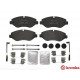 Комплект гальмівних накладок, дискове гальмо P 50 085 BREMBO