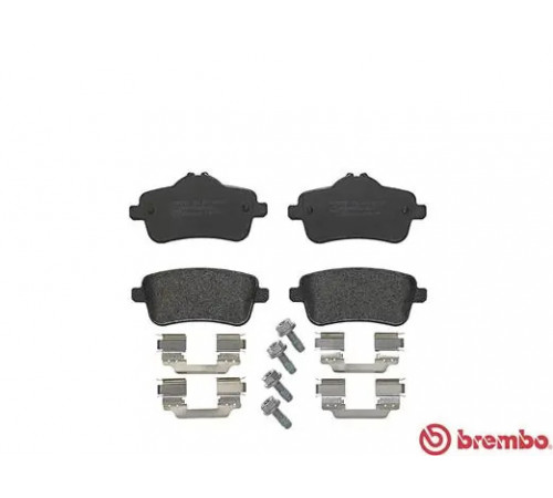 Комплект гальмівних накладок, дискове гальмо P 50 099 BREMBO