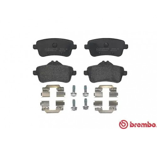Комплект гальмівних накладок, дискове гальмо P 50 100 BREMBO