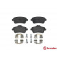 Комплект гальмівних накладок, дискове гальмо P 50 100 BREMBO