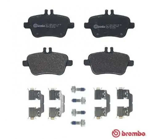 Комплект гальмівних накладок, дискове гальмо P 50 140 BREMBO