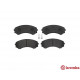 Комплект гальмівних накладок, дискове гальмо P 54 029 BREMBO