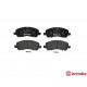 Комплект гальмівних накладок, дискове гальмо P 54 030 BREMBO