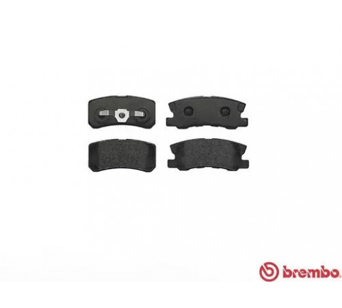 Комплект гальмівних накладок, дискове гальмо P 54 031 BREMBO