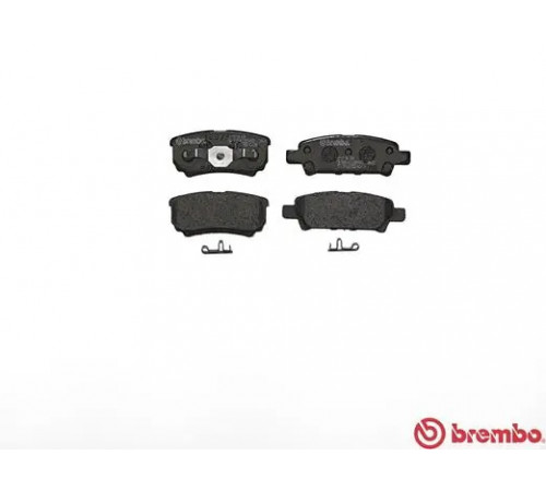 Комплект гальмівних накладок, дискове гальмо P 54 034 BREMBO