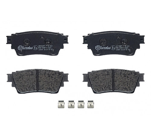 Комплект гальмівних накладок, дискове гальмо P 54 063 BREMBO