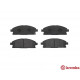 Комплект гальмівних накладок, дискове гальмо P 56 040 BREMBO