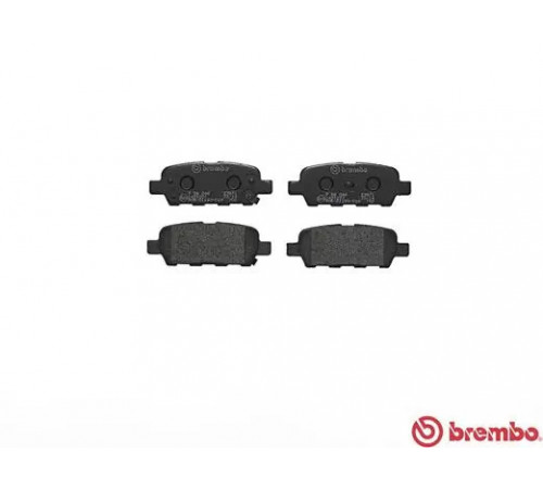 Комплект гальмівних накладок, дискове гальмо P 56 046 BREMBO