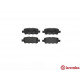 Комплект гальмівних накладок, дискове гальмо P 56 046 BREMBO