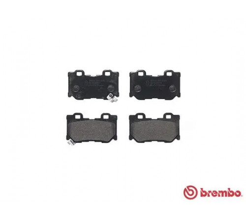 Комплект гальмівних накладок, дискове гальмо P 56 095 BREMBO