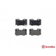Комплект гальмівних накладок, дискове гальмо P 56 095 BREMBO
