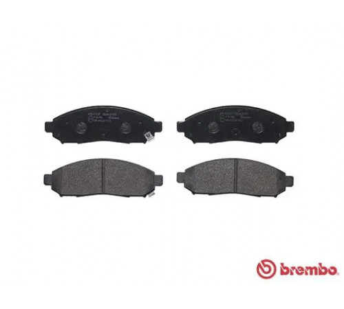 Комплект гальмівних накладок, дискове гальмо P 56 096 BREMBO