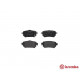 Комплект гальмівних накладок, дискове гальмо P 56 098 BREMBO