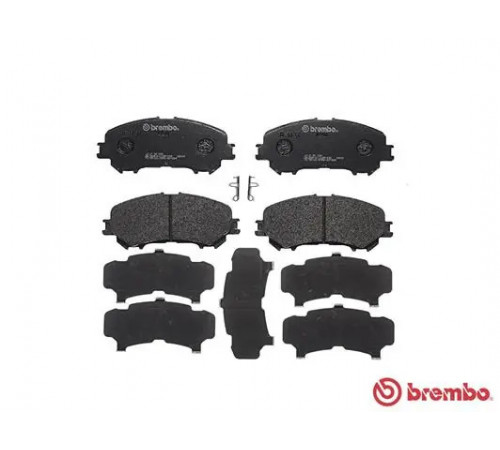 Комплект гальмівних накладок, дискове гальмо P 56 099 BREMBO