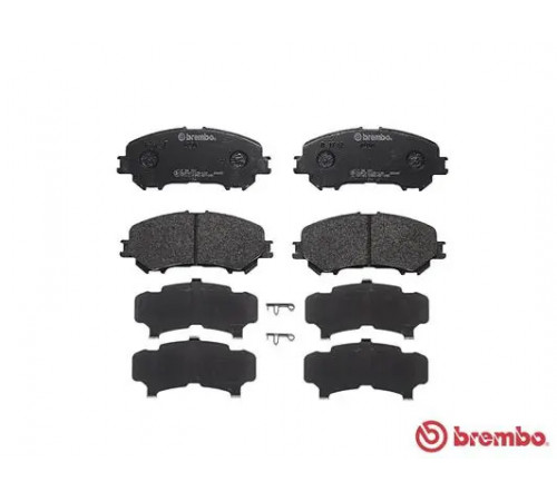 Комплект гальмівних накладок, дискове гальмо P 56 100 BREMBO