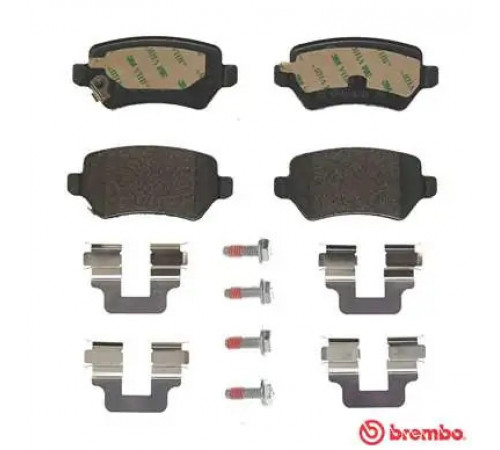 Комплект гальмівних накладок, дискове гальмо P 59 038 BREMBO