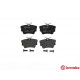 Комплект гальмівних накладок, дискове гальмо P 59 041 BREMBO